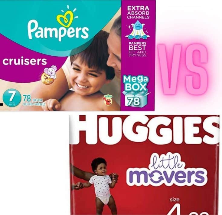 Pampers Cruisers VS Huggies Little Movers