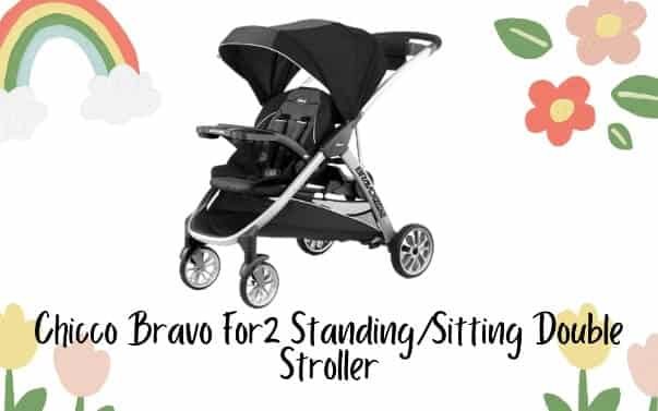 Chicco Bravo For2 Standing Sitting Double Stroller 1