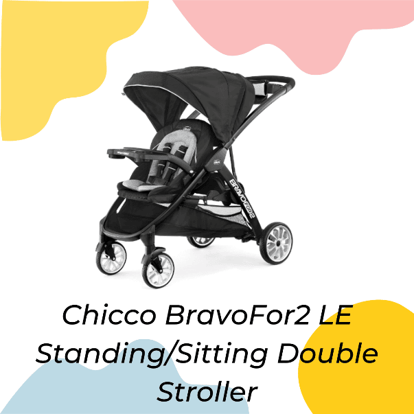 BravoFor2 LE Standing Sitting Double Stroller
