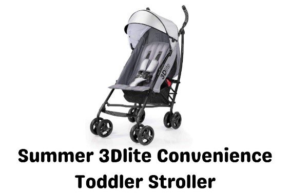 Summer 3Dlite Convenience Toddler Stroller