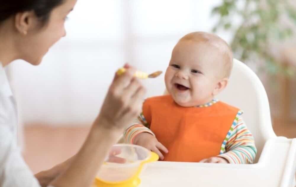 Baby food containing heavy metals