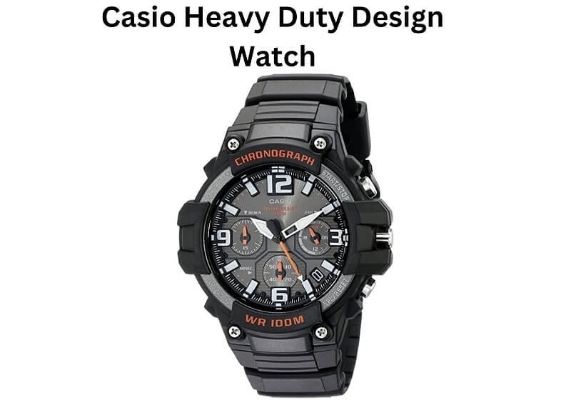 Casio Watch (Help Him To Be On Time)