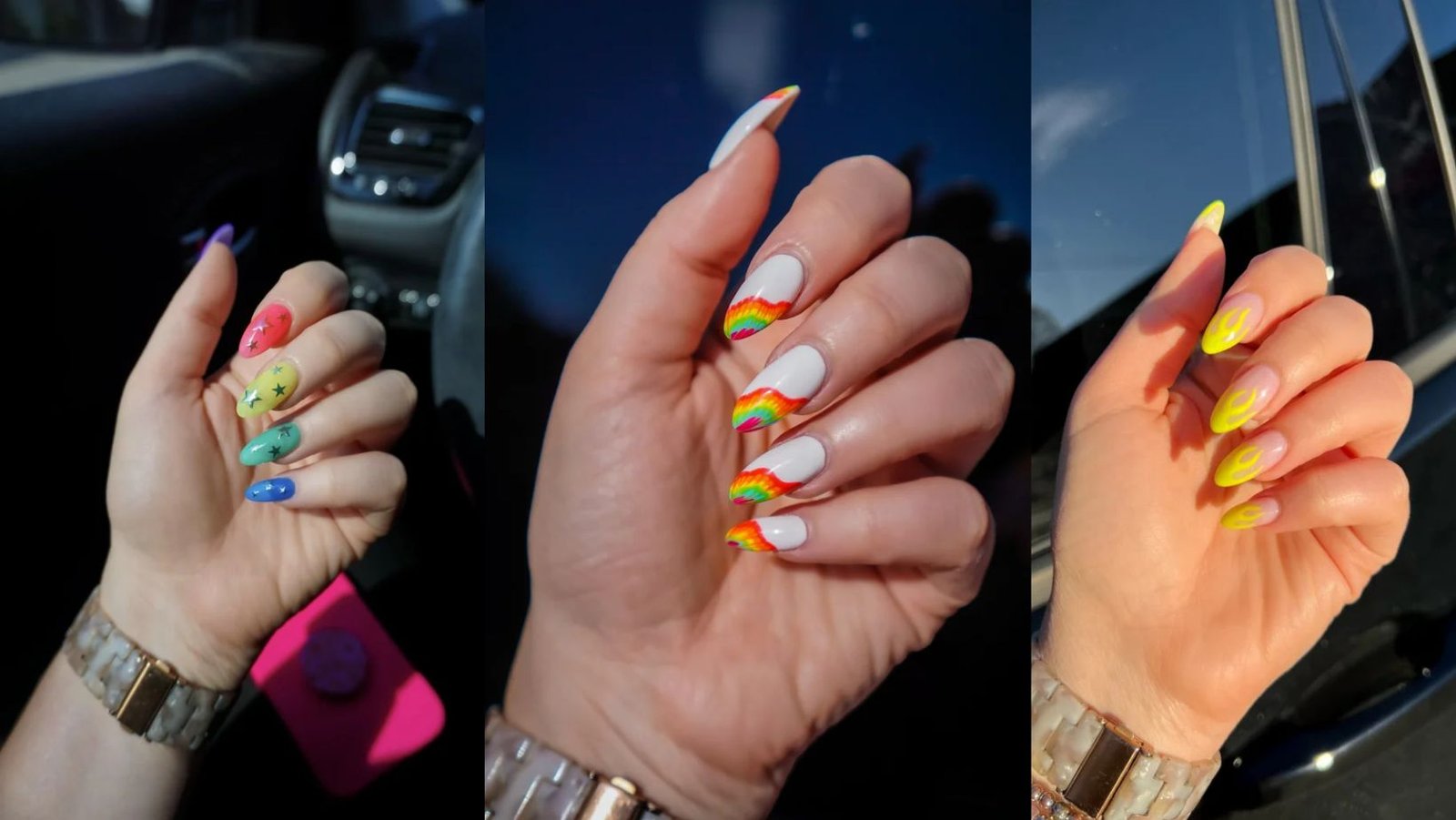 Bright Cute Summer Nails