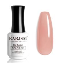 Nude Gel Polish Pale Rose Pink Neutral Skin Tone Color Sheer Jelly Gel Nail Polish