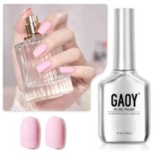 Pastel Gel Nail Polish, 16ml Pink Soak Off UV Light Cure Gel Polish for Spring Summer Soft Candy Nail