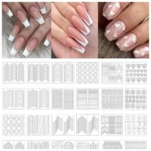 Pieces 60 Designs French Manicure Nail Stickers