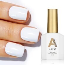 White Gel Nail Polish French Manicure Gel Polish Long Lasting Extre White Wedding Nail Gel Polish Soak Off U V Gel Polish Winter Nail Art