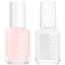 essie nail polish Ballet French Manicure Kit a sheer pink and a white nail polish 8 free vegan